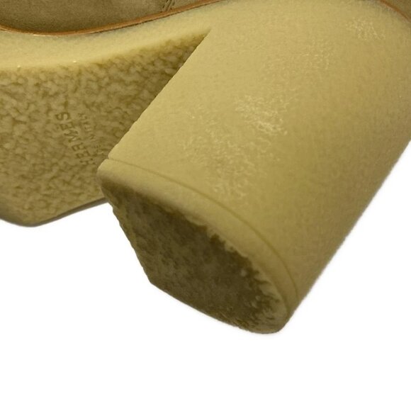 HERMES fjord - Beige Suede Women's Boots 556-021225 - Picture 6 of 9